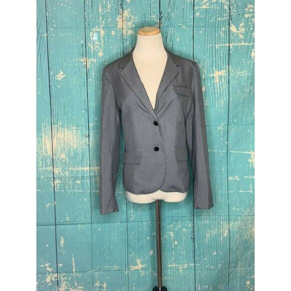 Gap Silver Career Preppy Blazer Sz 10 - Picture 10 of 10